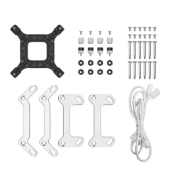 Kit Refrigeración Líquida DeepCool LD360 ARGB 360mm Blanco