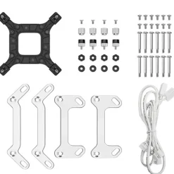 Kit Refrigeración Líquida DeepCool LQ360 ARGB LCD 360mm Blanco
