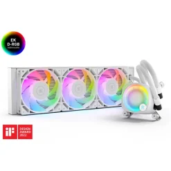 Kit Refrigeración Líquida EKWB EK-Nucleus AIO CR360 Lux D-RGB Blanco