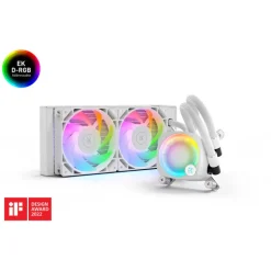 Kit Refrigeración Líquida EKWB EK-Nucleus AIO CR240 Lux D-RGB Blanco