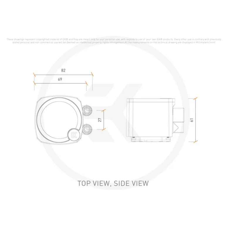 Kit Refrigeración Líquida EKWB EK-Nucleus AIO CR240 Negro