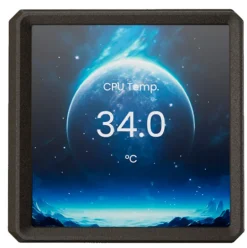 Kit Refrigeración Líquida Gamdias Aura GL240 LCD ARGB Negro