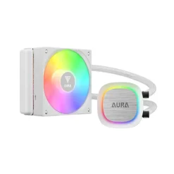 Kit Refrigeración Líquida Gamdias Aura GL120 V2 ARGB Blanco