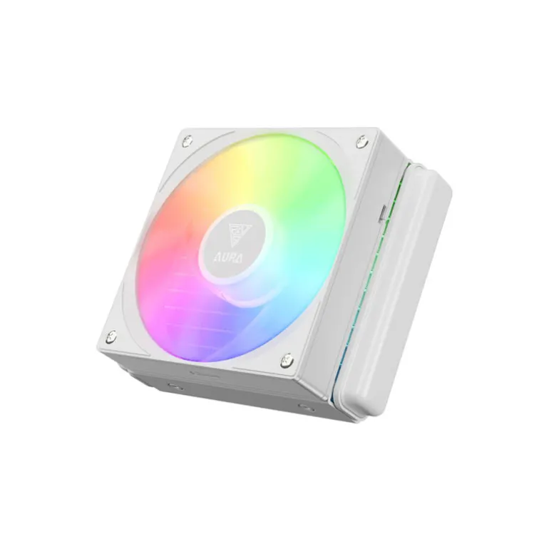 Kit Refrigeración Líquida Gamdias Aura GL120 V2 ARGB Blanco