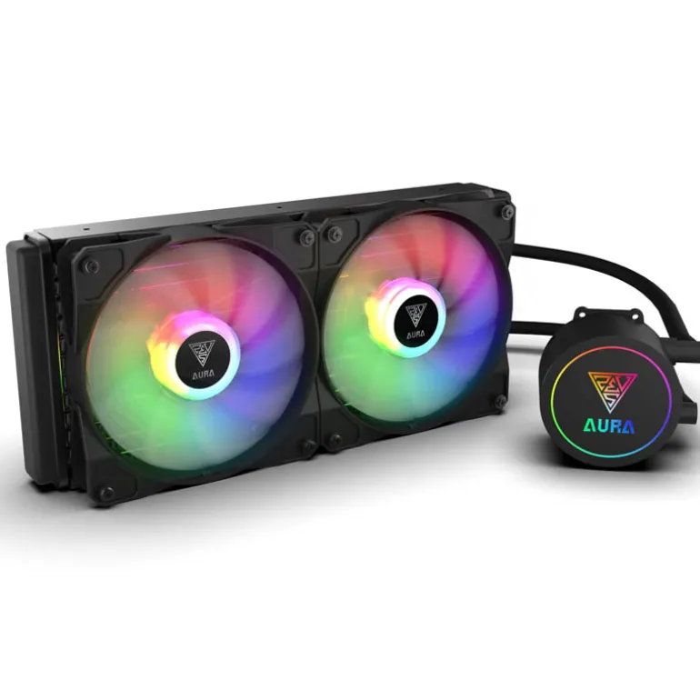 Kit Refrigeración Líquida Gamdias Aura GL240 V2 ARGB