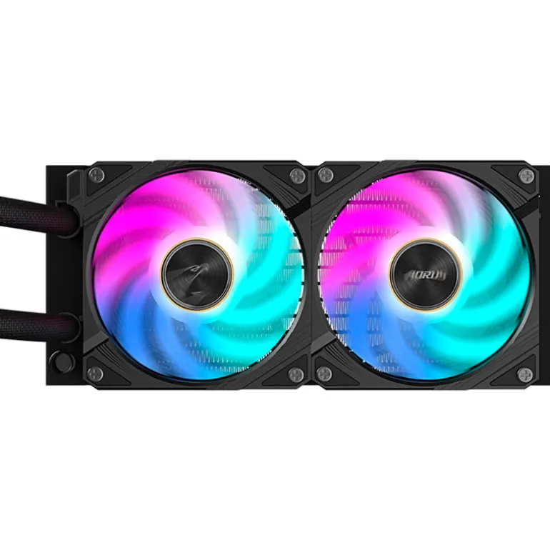 Kit Refrigeración Líquida Gigabyte AORUS WATERFORCE X II 240 ARGB LCD Negro
