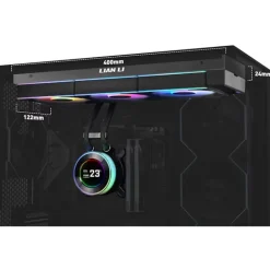 Kit Refrigeración Líquida Lian Li Hydroshift II LCD 360R Negro