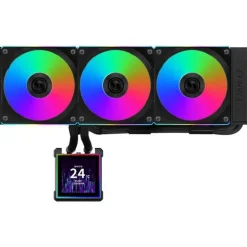 Kit Refrigeración Líquida Lian Li HydroShift II LCD-S ARGB 360CL Negro