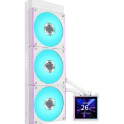 Kit Refrigeración Líquida Lian Li HydroShift II LCD-S ARGB 360CL Blanco