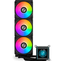Kit Refrigeración Líquida Lian Li Galahad II 360 ARGB LCD Negro