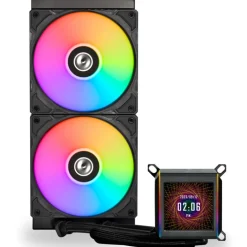 Kit Refrigeración Líquida Lian Li Galahad II 280 ARGB LCD Negro