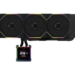 Kit Refrigeración Líquida Lian Li HydroShift II LCD-S ARGB 360TL Negro