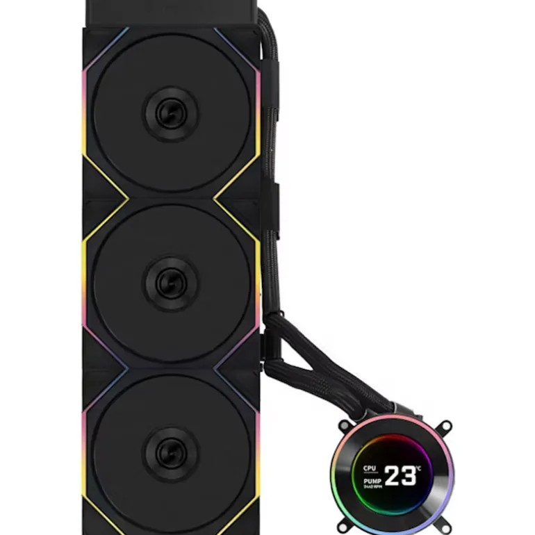 Kit Refrigeración Líquida Lian Li Hydroshift II LCD 360TL Negro