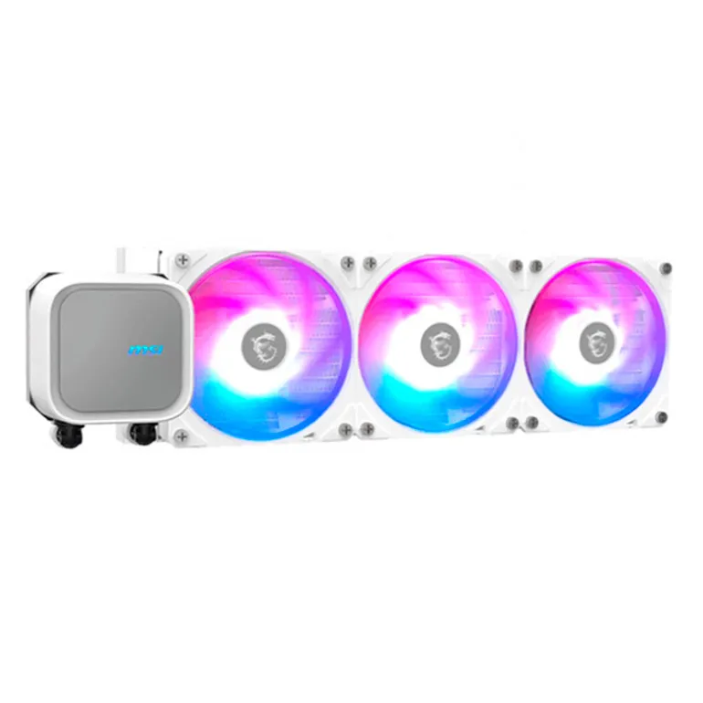 Kit Refrigeración Líquida MSI MAG CORELIQUID A13 ARGB 360 Blanco