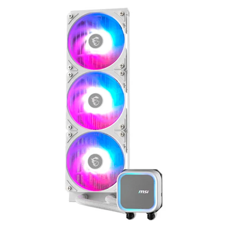 Kit Refrigeración Líquida MSI MAG CORELIQUID A13 ARGB 360 Blanco
