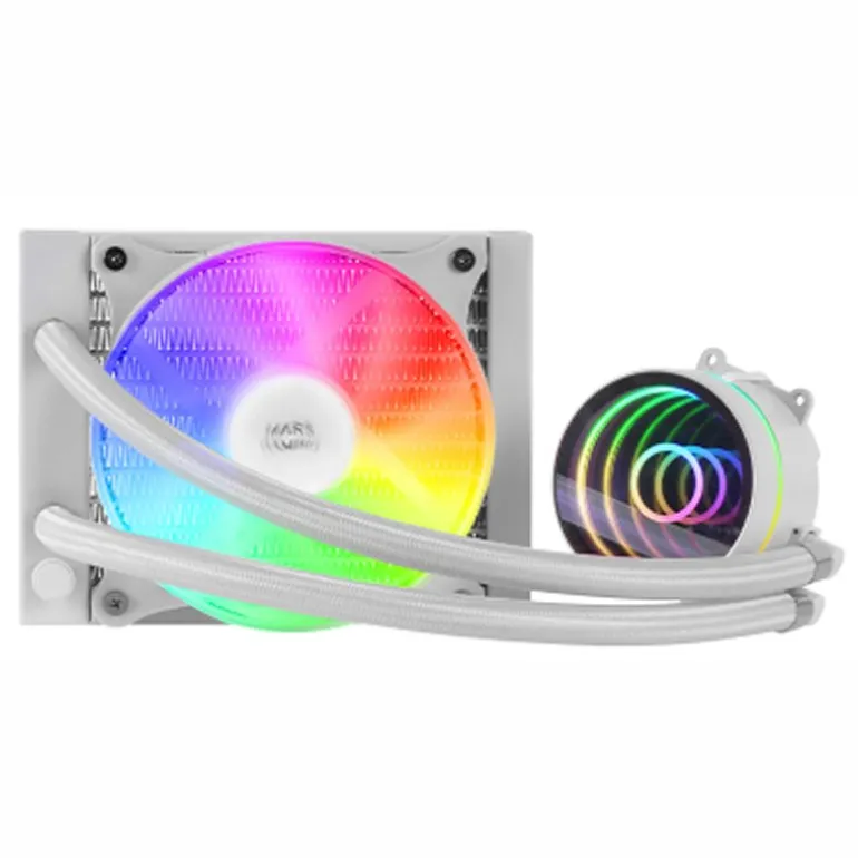 Kit Refrigeración Líquida Mars Gaming ML-ONE120 FRGB Blanco