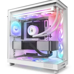 Kit Refrigeración Líquida NZXT F360 RGB Core UNIBODY 360mm Single-Frame Blanco