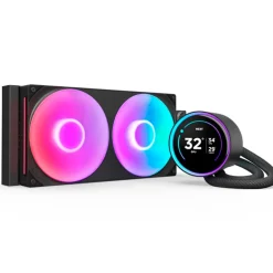 Kit Refrigeración Líquida NZXT Kraken Elite 280 RGB (2025) LCD Display Negro