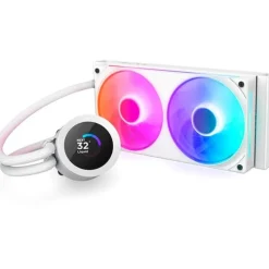 Kit Refrigeración Líquida NZXT Kraken Plus RGB 240 LCD Blanco