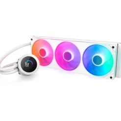 Kit Refrigeración Líquida NZXT Kraken Plus RGB 360 LCD Blanco