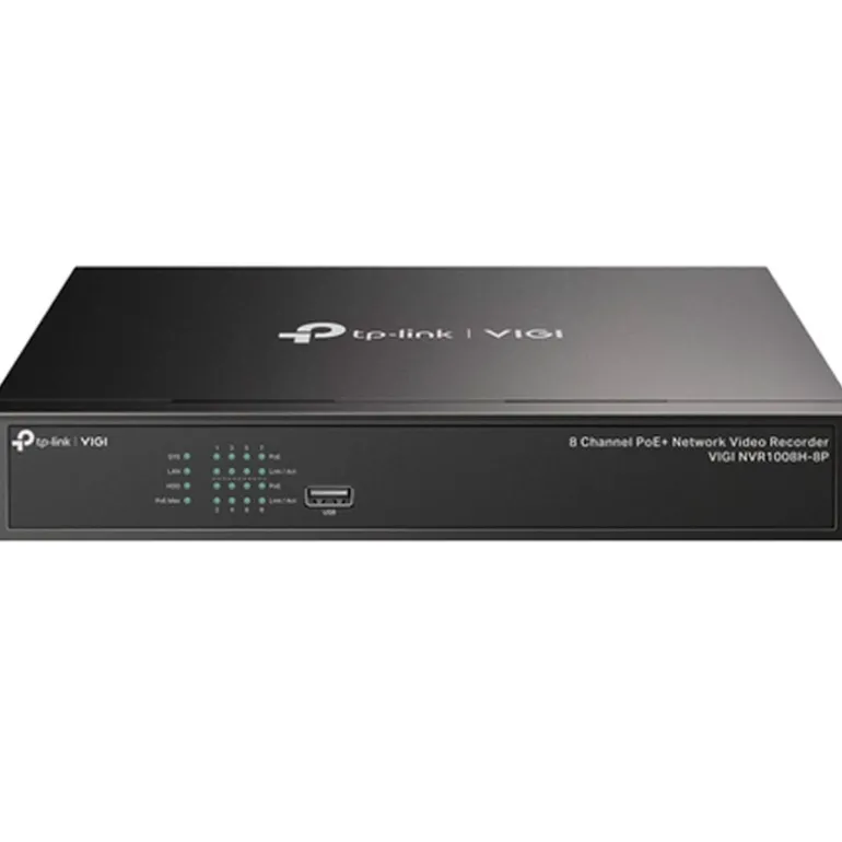 Kit TP-Link VIGI NK8P-B434I Cámaras De Videovigilancia 3MP NVR PoE+ 8 Canales