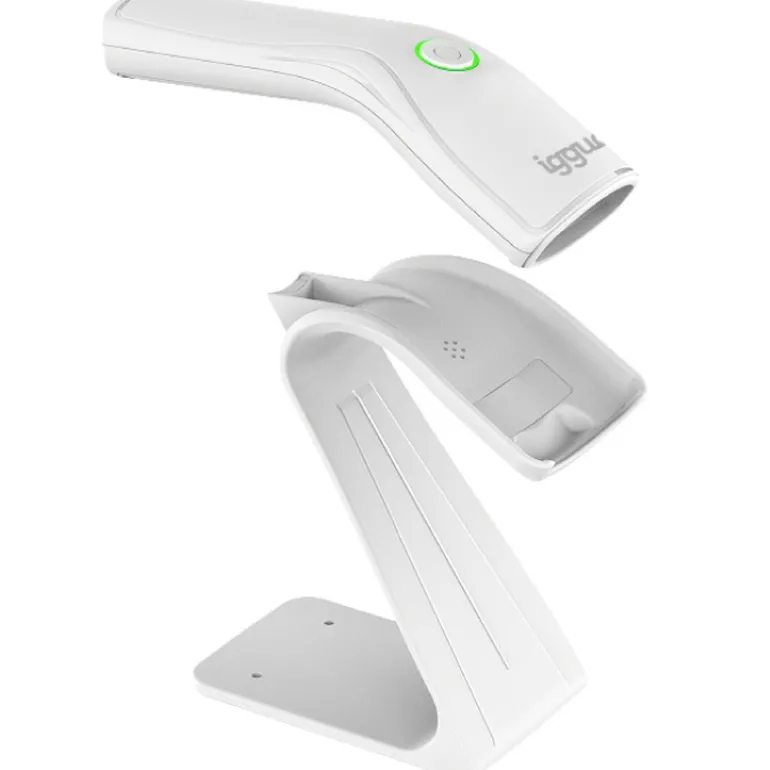 Lector Código Barras iggual L2DUSB-B-AW 2D USB Botón Blanco