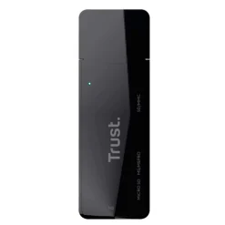 Lector de Tarjetas Trust Nanga Externo USB 3.2 Negro