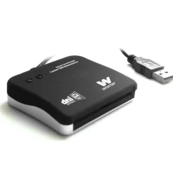 Lector de Tarjetas Woxter PE26-003 USB 2.0 DNIe Negro