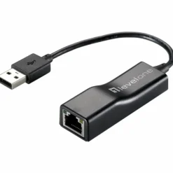 Level One 10/100 RJ45/ USB2.0 Negro - Adaptador de Red