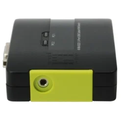 LevelOne KVM 2 Puertos USB + Audio - KVM Switch