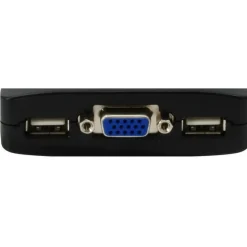 LevelOne KVM 2 Puertos USB + Audio - KVM Switch
