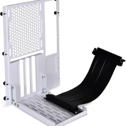 Lian Li O11D-1W-4 Mini Riser Card + PCI-Slot PCIe 4.0 Blanco - Kit Soporte Vertical