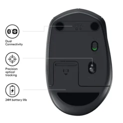 Logitech M590 Inalámbrico 1000 Dpi Grafito - Ratón