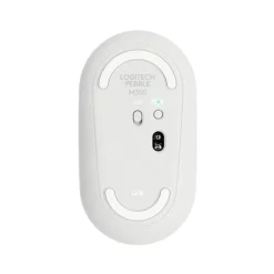 Logitech Pebble M350 Óptico Inalámbrico 1000 Dpi Blanco - Ratón