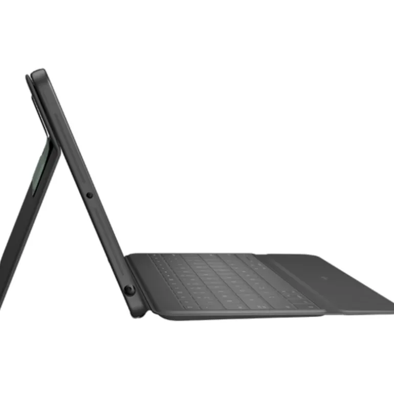 Logitech Rugged Folio Bluetooth Para iPad 2019 10.2" Gris - Funda Teclado