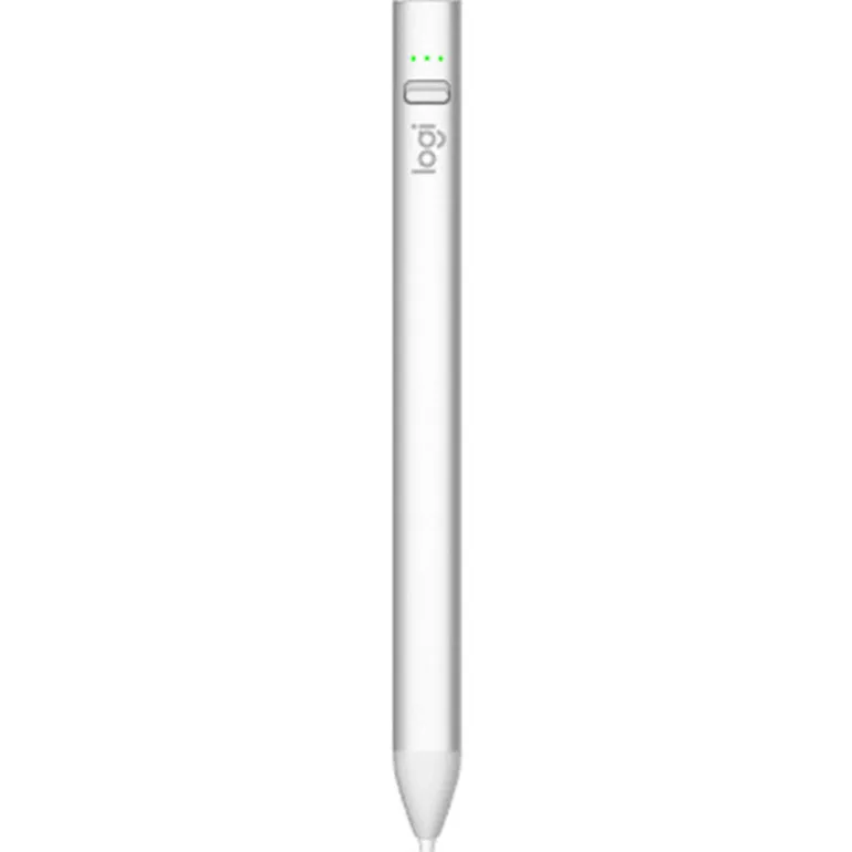 Lápiz Logitech Crayon USB-C Para iPad Plata