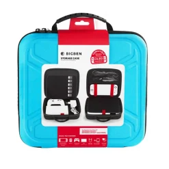 Maletín Portátil BigBen STORAGE CASE Para Nintendo Switch Azul