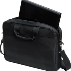 Maletín Portátil Dicota Kit Value Toploading 15.6" Negro + Ratón
