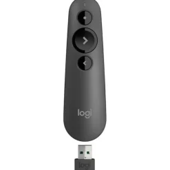Mando a Distancia Logitech R500s Láser Para Presentaciones Bluetooth Grafito