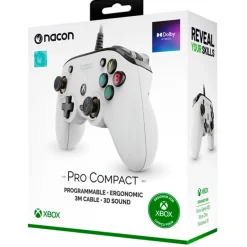 Mando   Nacon Pro Compact Blanco Para Xbox Series X/S