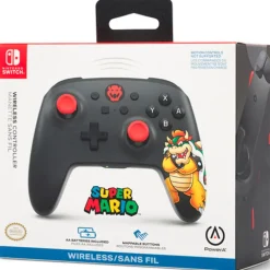 Mando   PowerA Bowser Bowser Wireless Para Nintendo Switch