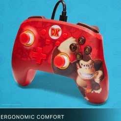 Mando   PowerA Donkey Kong Flex Wired Para Nintendo Switch
