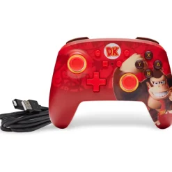 Mando   PowerA Donkey Kong Flex Wired Para Nintendo Switch