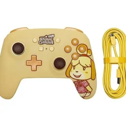 Mando   PowerA Isabelle Animal Crossing Wired Para Nintendo Switch