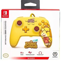 Mando   PowerA Isabelle Animal Crossing Wired Para Nintendo Switch