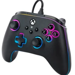 Mando   PowerA Lumectra Avanzado Wired + Tira De Led RGB Para Xbox Series X/S