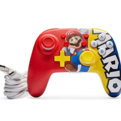 Mando   PowerA Nano Mario Victory Wireless Avanzado Para Nintendo Switch