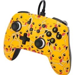 Mando   PowerA Pikachu Moods Wired Para Nintendo Switch
