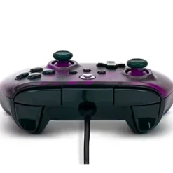 Mando   PowerA Purple Camo Wired Para Xbox Series X/S