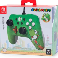 Mando   PowerA Yoshi Wired Para Nintendo Switch